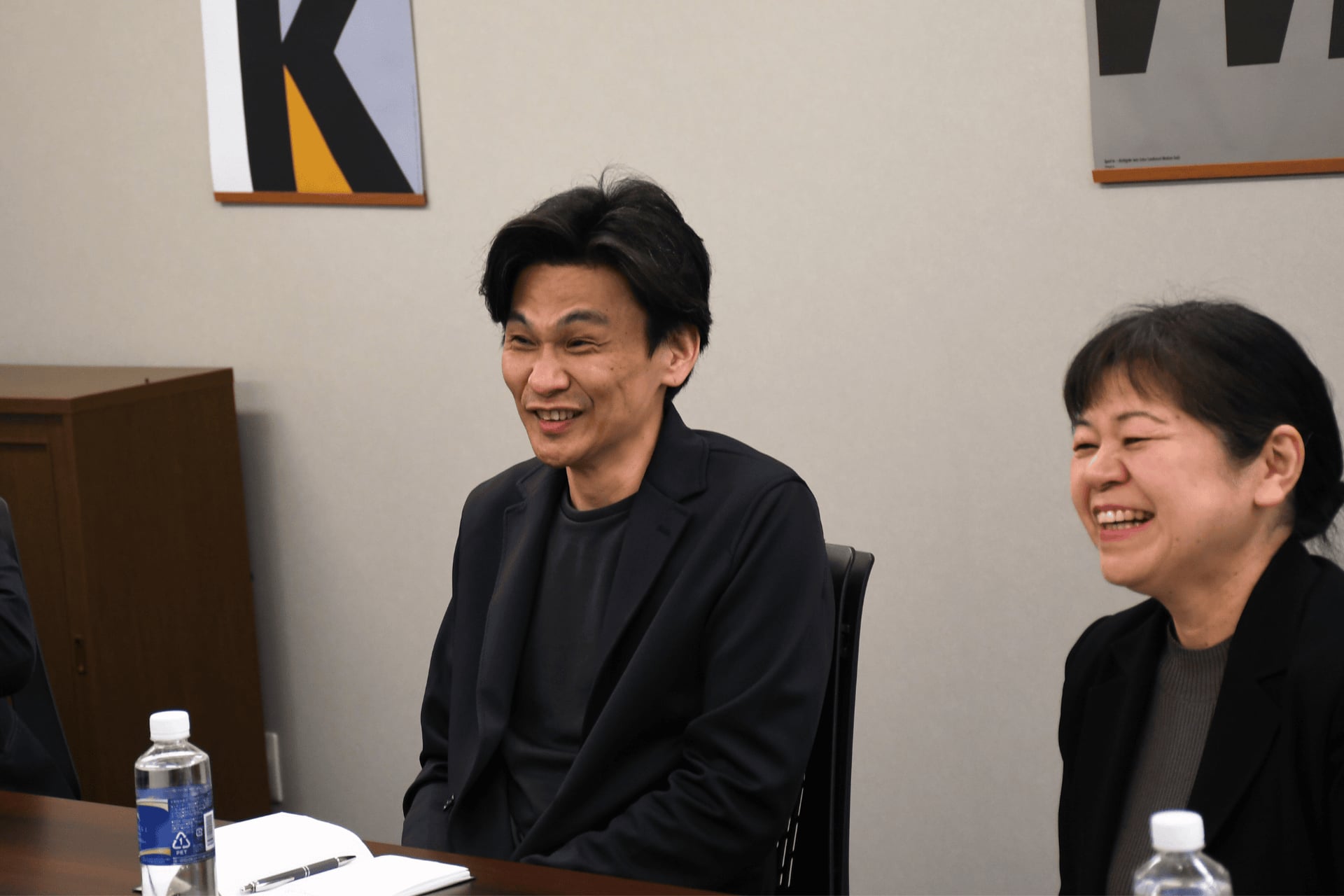 株式会社GHP 関本様・石津様の取材風景